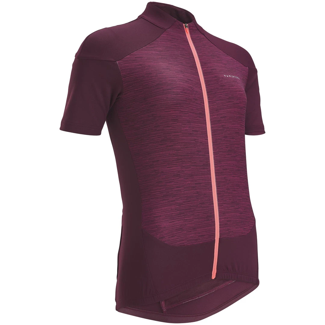 Wholesale Van Rysel Women's Short-Sleeved Road Cycling Jersey 500 - High-Performance Cycling Top for Women 1 Van Rysel Women's Short-Sleeved Road Cycling Jersey 500