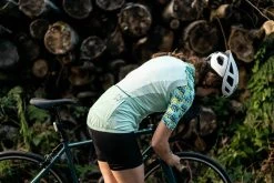 Van Rysel Short-Sleeved Road Cycling Jersey RC500 - Lavender Shirts