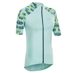 Van Rysel Short-Sleeved Road Cycling Jersey RC500 - Lavender Shirts