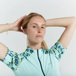 Van Rysel Short-Sleeved Road Cycling Jersey RC500 - Lavender Shirts