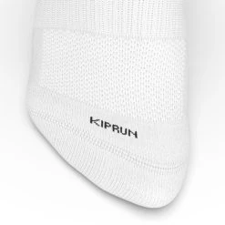 Kiprun RUN500 X2 INVISIBLE MID-HEIGHT RUNNING SOCKS - WHITE
