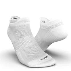 Kiprun RUN500 X2 INVISIBLE RUNNING SOCKS - WHITE