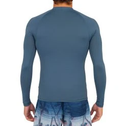 Olaian Surfing Long-sleeved UV-protection Top T-shirt 100 - Grey