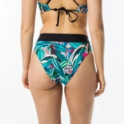 Olaian Deals Nora High-Waisted Shaping Surfing Swimsuit Bottoms