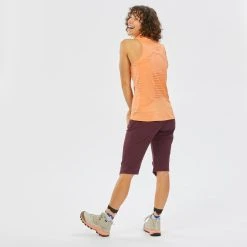 Leggings Quechua MH500, Cropped Hiking Pants, Women's