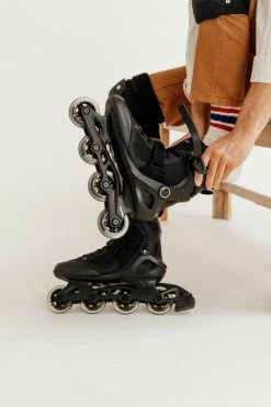 Decathlon Oxelo FIT100 Inline Fitness Roller Skates - 76mm 80A Wheels for Men | Top Deals 50 Decathlon Oxelo FIT100 Inline Fitness Roller Skate 76mm 80A Men