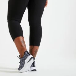 Domyos 100 Women's 7/8-Length Fitness Leggings - Affordable & Comfortable 7 Domyos 100, 7/8-Length Fitness Leggings, Women's