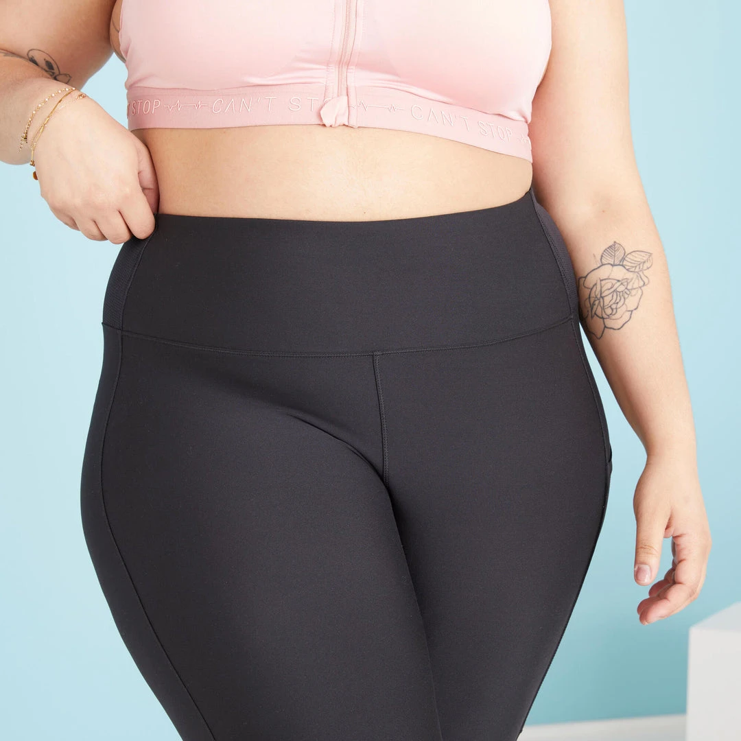 Domyos PLUS SIZE Fitness Leggings with Phone Pocket - Women's Up To 5XL | Comfort & Style 4 Domyos PLUS SIZE , Fitness Leggings With Phone Pocket, Women's Up To 5XL