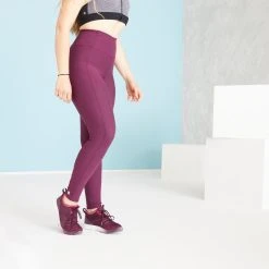 Domyos PLUS SIZE Fitness Leggings with Phone Pocket - Women's Up To 5XL | Comfort & Style 42 Domyos PLUS SIZE , Fitness Leggings With Phone Pocket, Women's Up To 5XL