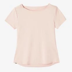 Nyamba Stretchy Boat Neck Cotton Fitness T-Shirt Shirts