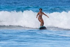 Olaian Bikinis, Boardshorts Elena Push-Up Swimsuit Top With Fixed Padded Cups