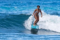 Olaian Bikinis, Boardshorts Elena Push-Up Swimsuit Top With Fixed Padded Cups