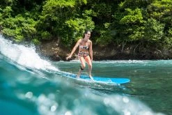 Olaian Deals Tini, Surfing Boardshorts With Elasticated Waistband And Drawstring, Women's