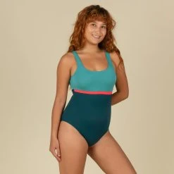 Nabaiji 1-piece Swimsuit Heva Li Blue Petrol Swimsuits