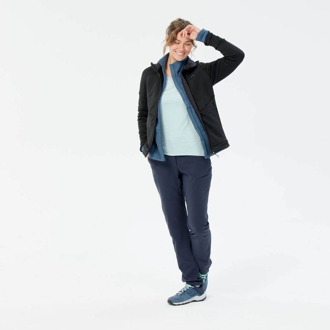 Quechua MH520 Hiking Hooded Fleece Jacket - Lightweight & Warm | Discounted Price 2 Quechua Hiking Hooded Fleece Jacket - MH520