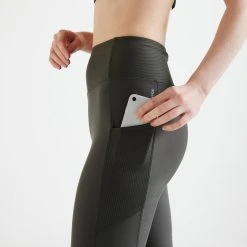Domyos Fitness Leggings With Phone Pocket, Women's