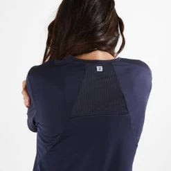 Domyos Breathable Slim Fit Workout T-Shirt, Women’s Shirts