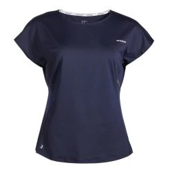 Artengo Women's Dry Crew Neck Soft Tennis T-Shirt Dry 500 Shirts