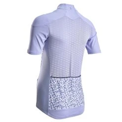 Van Rysel Short-Sleeved Road Cycling Jersey RC500 - Lavender Shirts