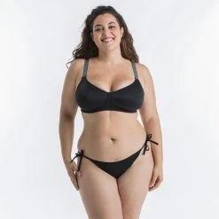 Olaian Bikinis, Boardshorts Astrid Balconette Swimsuit Top With Comfortable Fabric Underwire