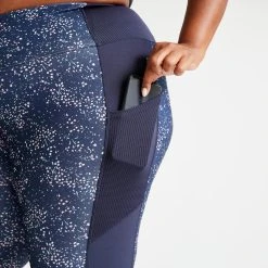 Domyos Women's Fitness Leggings with Phone Pocket - Plus Size - Top 10 Pick 7 Domyos Women's Fitness Leggings With Phone Pocket (Plus Size)