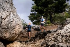 Evadict Short Sleeve Zip Trail Running T-Shirt