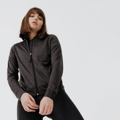 Kalenji Breathable Running Jacket Dry - Black