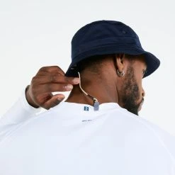 Tribord Adults' Sailing Boat Hat 100 - Navy Blue Cotton