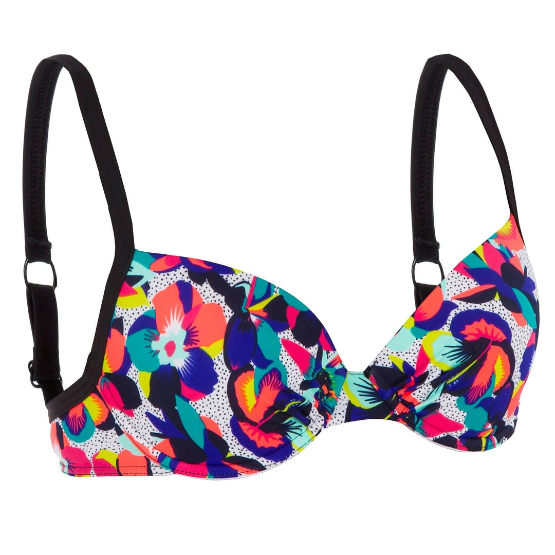 Olaian Women's Balconette-Style U-X Back Swimsuit Top | Brand New | ELO STREET | Bikinis & Swimwear 1 Olaian Women's Balconette-Style U-X Back Swimsuit Top ELO STREET