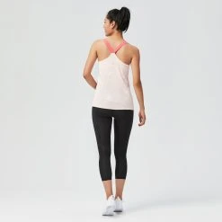 🌟 Domyos 500A Women's 7/8-Length Fitness Leggings - High-Performance Cardio Workout Bottoms 9 Domyos 500A, 7/8-Length Cardio Fitness Leggings, Women's