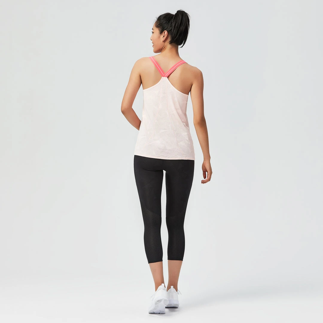 🌟 Domyos 500A Women's 7/8-Length Fitness Leggings - High-Performance Cardio Workout Bottoms 5 Domyos 500A, 7/8-Length Cardio Fitness Leggings, Women's