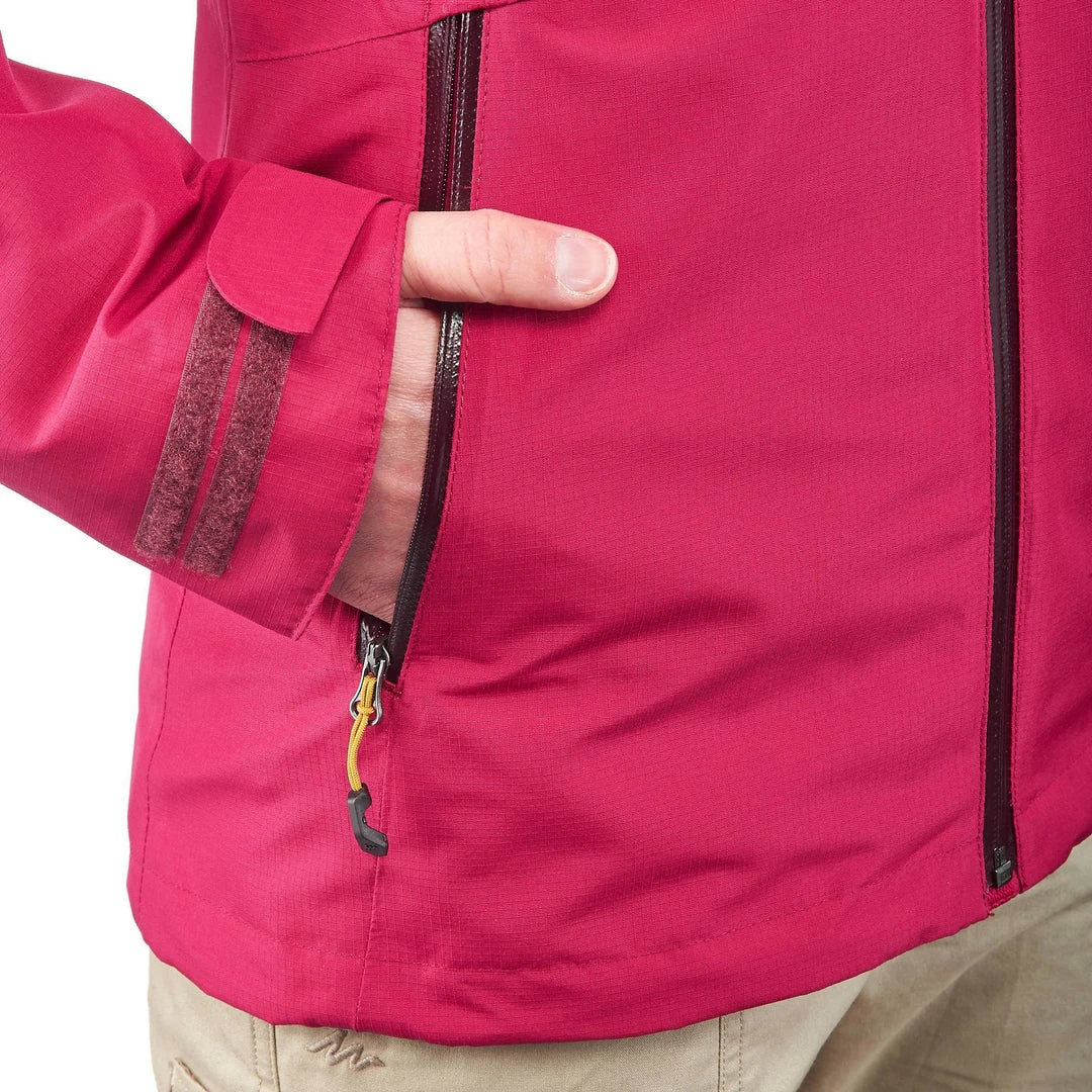 Forclaz Women's Travel 3-in-1 RainWarm 500 Jacket - Lightweight Waterproof & Insulated Backpacking Jacket 16 Forclaz Women's Travel Backpacking 3-in-1 Jacket RainWarm 500 Jackets