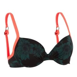 Olaian Women's Swimsuit Balconet Top With U Or X Back Elo Terra