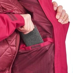 Forclaz Women's Travel 3-in-1 RainWarm 500 Jacket - Lightweight Waterproof & Insulated Backpacking Jacket 65 Forclaz Women's Travel Backpacking 3-in-1 Jacket RainWarm 500 Jackets