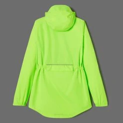 Jackets Btwin UC100, High Visibility And Waterproof City Bike Rain Jacket, Women's