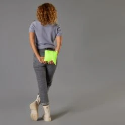 Jackets Btwin UC100, High Visibility And Waterproof City Bike Rain Jacket, Women's