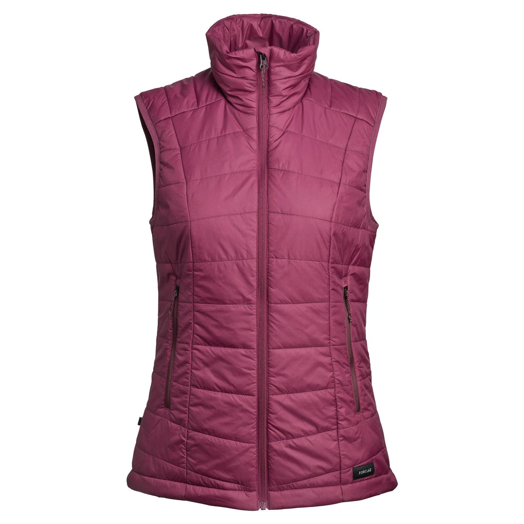 Forclaz MT100 Sleeveless Gilet - Lightweight Trekking Vest for Men & Women | Mountain Gear 7 Forclaz Mountain Trekking Synthetic Sleeveless Gilet - MT100
