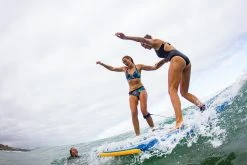 Olaian Agatha One Piece Surf Swimsuit With Double Back Adjustment Swimsuits