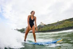 Olaian Agatha One Piece Surf Swimsuit With Double Back Adjustment Swimsuits