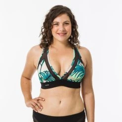 Olaian Bikinis, Boardshorts Isa Bikini Swimsuit Top With Adjustable Back