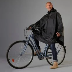 Btwin, Compact Cycling Rain Poncho