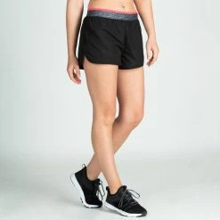 Domyos 100, Fitness Cardio Training Loose-Fit Shorts, Women's