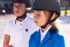 Fouganza 100 Short-Sleeved Horseback Riding Polo Shirt for Kids - Competition & Show Wear 23 Fouganza 100 Short-Sleeved Horseback Riding Competition Show Polo Shirt Kids'