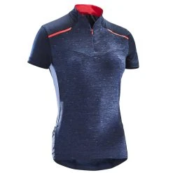 Triban 500, Short Sleeved Cycling Jersey, Women's