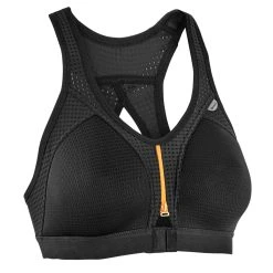 Kalenji Underwear Running High Impact Sports Bra With Zipper, Women's