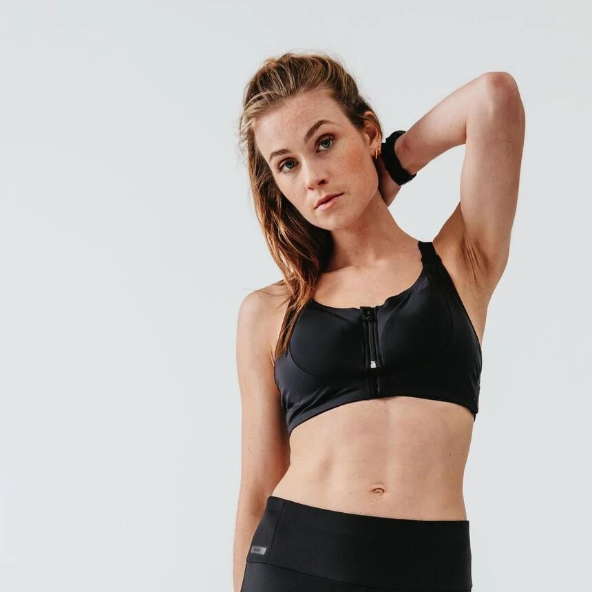 Kalenji Kokoon Adjustable Front Zip Sports Running Bra - Top 10 Comfort & Support 4 Kalenji Kokoon Adjustable Front Zip Sports Running Bra