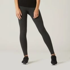 Domyos Cotton Fitness Leggings, Women's