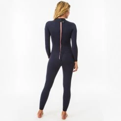 Olaian Women's 2mm Neoprene Full Wetsuit for Surfing - Back Zip Design 19 Olaian Wetsuits 100 Neoprene Surfing Full Wetsuit Back Zip 2mm Women