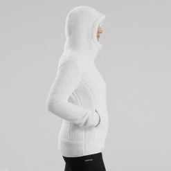 Quechua SH100 U-Warm, Warm Fleece Hiking Jacket, Women's