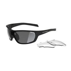 Sunglasses Rockrider, X-Country Mountain Bike Cat 0 + 3 Interchangeable Glasses Pack, Adult